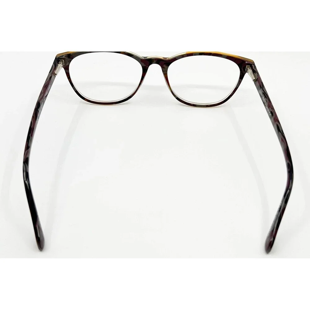 Link Occhiali Eyeglasses Womens Brown Tortoise 7175 C57 53-16-140